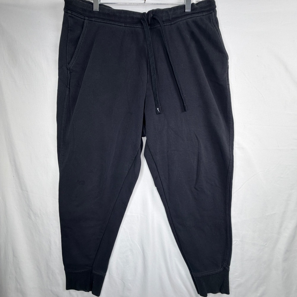 Nike Dri-FIT Jogger Sweatpants 1X Black Tapered Athletic Fleece Pants
